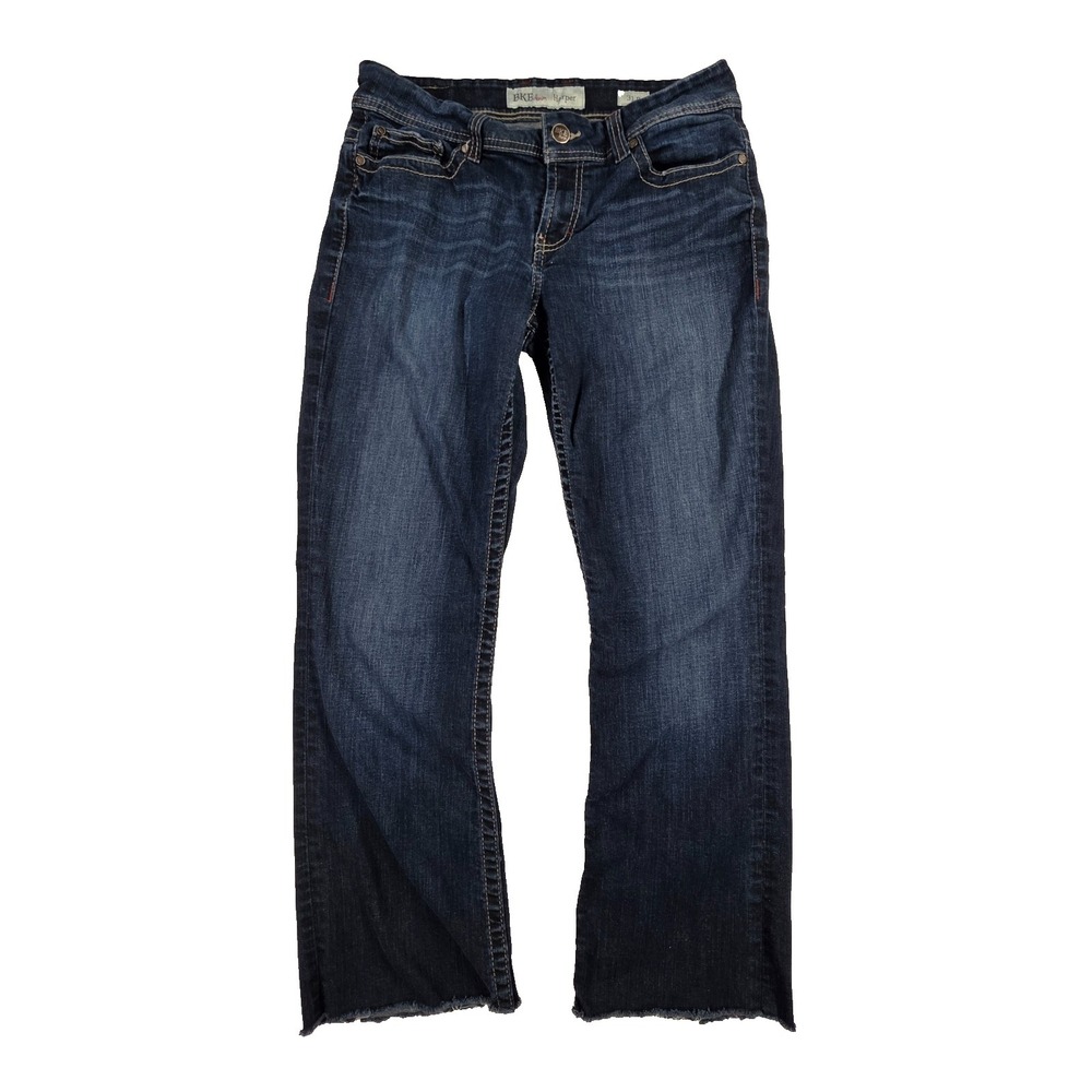 BKE Mens Harper Boot Stetch Barnes Wash 31x31 1/2 (31R)‎ Faded Distressed Denim